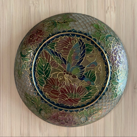 Cloisonné Dish - Picture 6 of 6